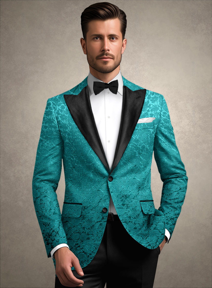 Italian Silk Agapito Tuxedo Blazer - StudioSuits