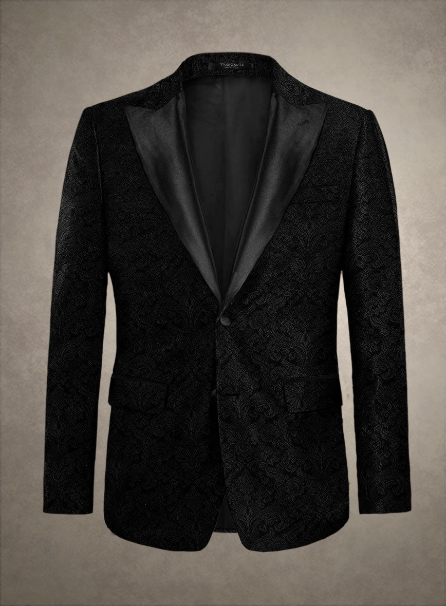 Italian Silk Aleris Tuxedo Blazer - StudioSuits