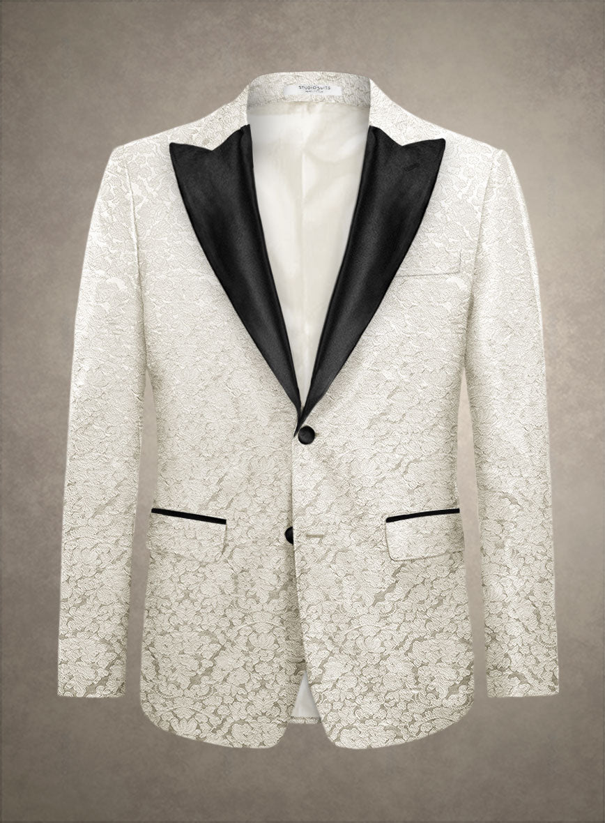 Italian Silk Anacleto Tuxedo Blazer - StudioSuits