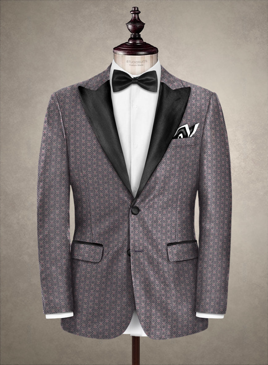 Italian Silk Aurta Tuxedo Jacket – StudioSuits