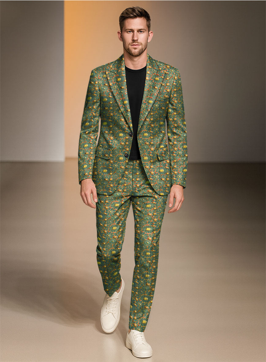Italian Silk Bruciato Suit - StudioSuits