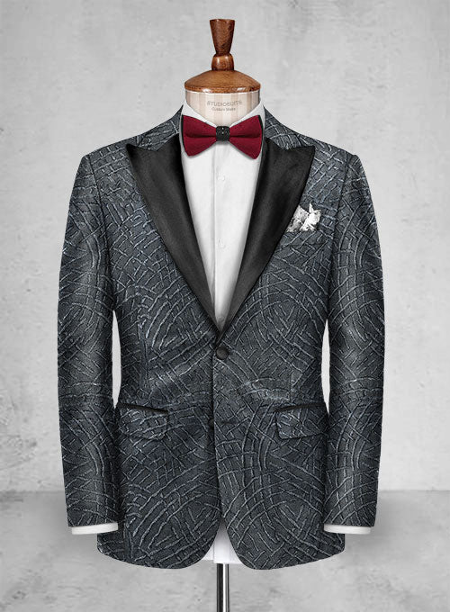 Italian Silk Calva Tuxedo Jacket - StudioSuits