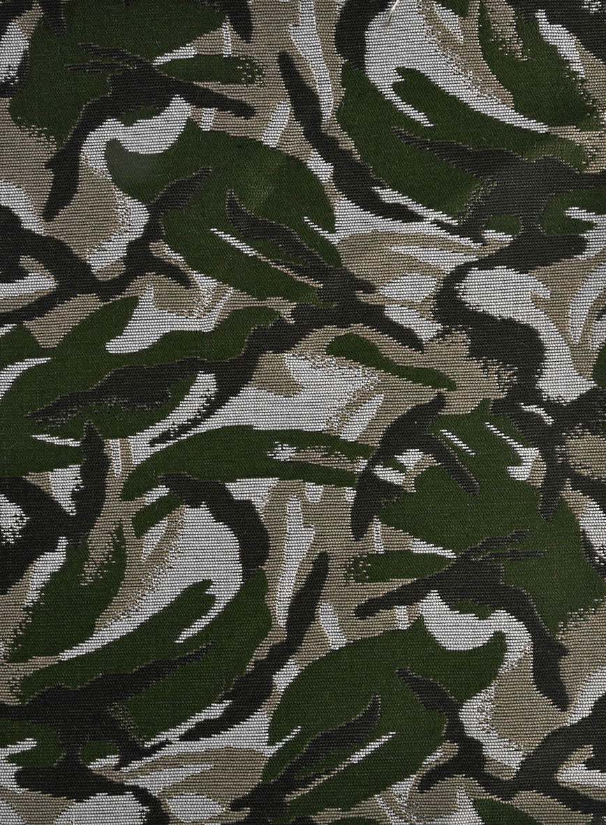 Italian Silk Camuflora Jacket