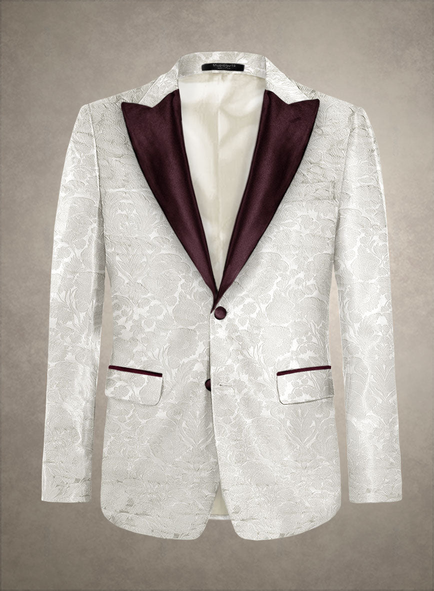 Italian Silk Cinea Tuxedo Blazer - StudioSuits