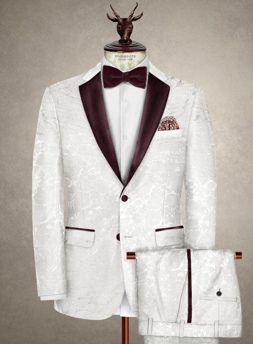 Italian Silk Cinea Tuxedo Suit - StudioSuits