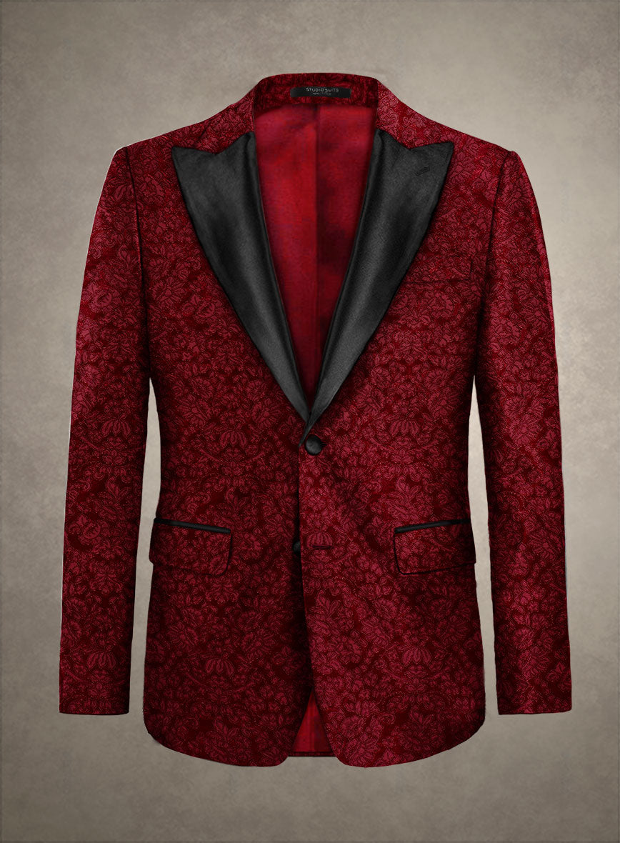 Italian Silk Eron Tuxedo Blazer - StudioSuits