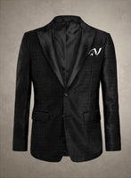 Italian Silk Esva Tuxedo Blazer - StudioSuits