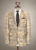 Italian Silk Golden Suit - StudioSuits