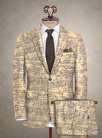 Italian Silk Golden Suit - StudioSuits