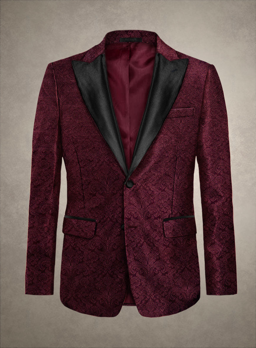 Italian Silk Granado Tuxedo Jacket - StudioSuits