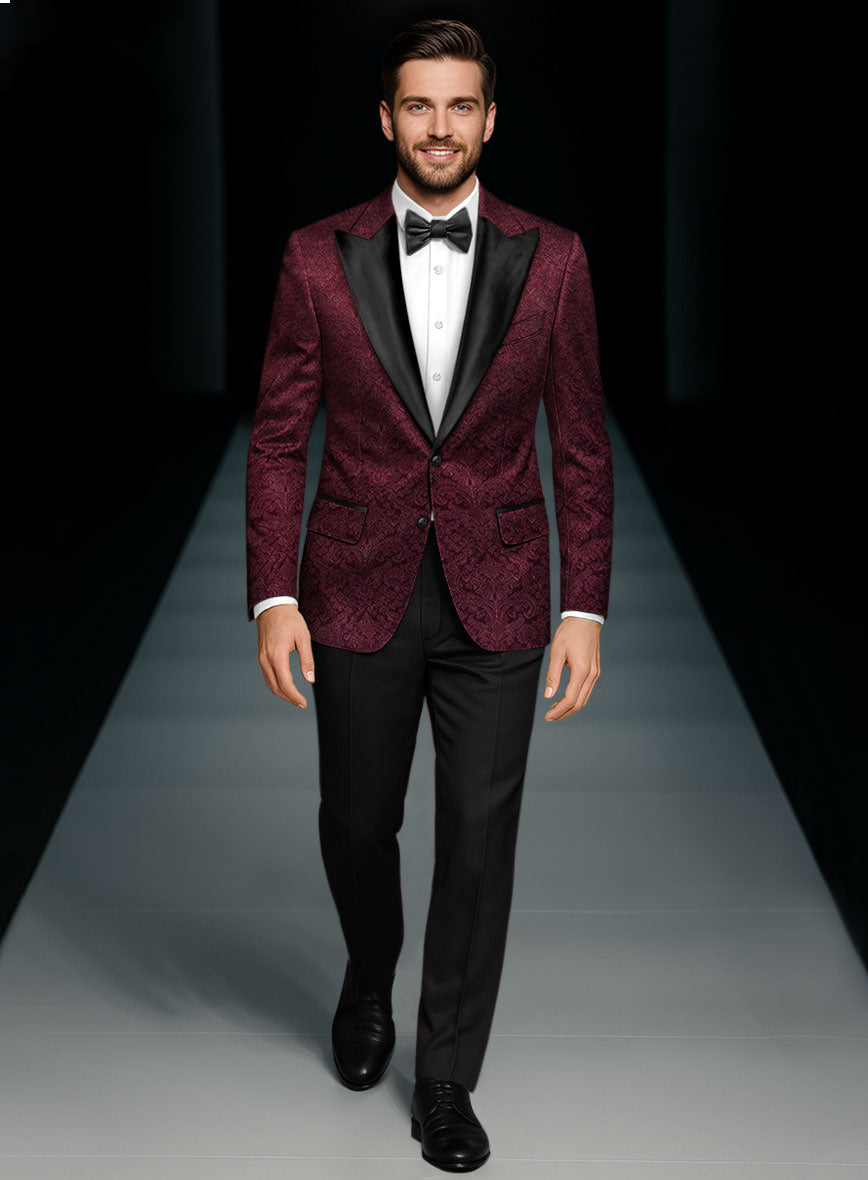 Italian Silk Granado Tuxedo Suit - StudioSuits