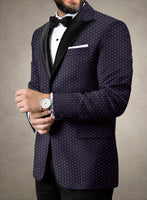 Italian Silk Jamen Tuxedo Jacket - StudioSuits