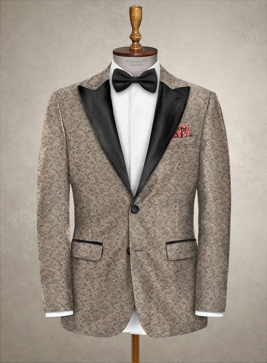 Italian Silk Jeste Tuxedo Jacket - StudioSuits