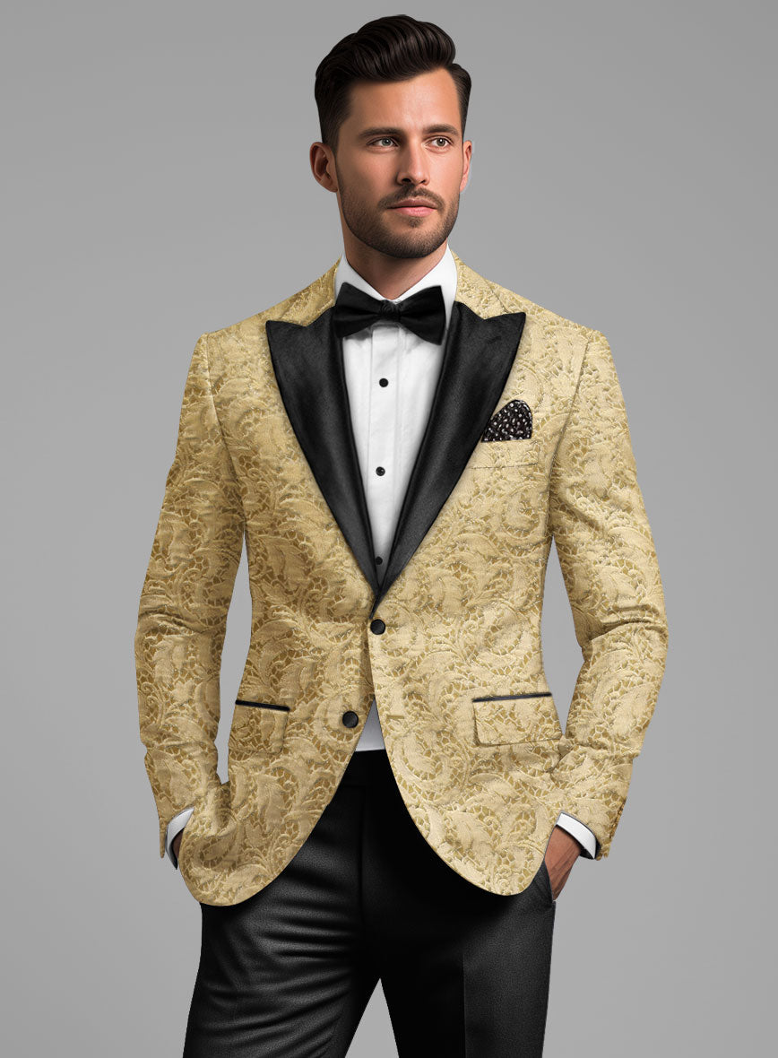 Italian Silk Lerion Tuxedo Blazer - StudioSuits
