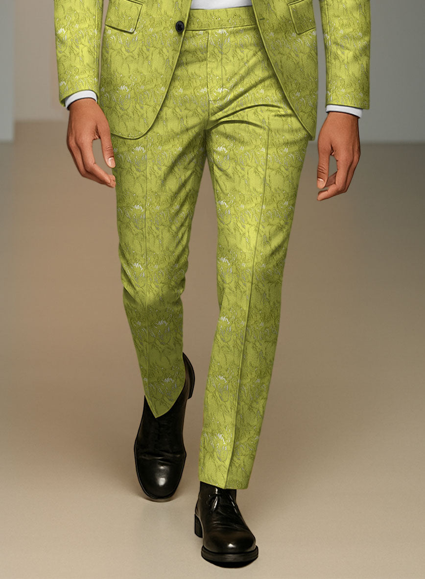 Italian Silk Limetta Pants - StudioSuits
