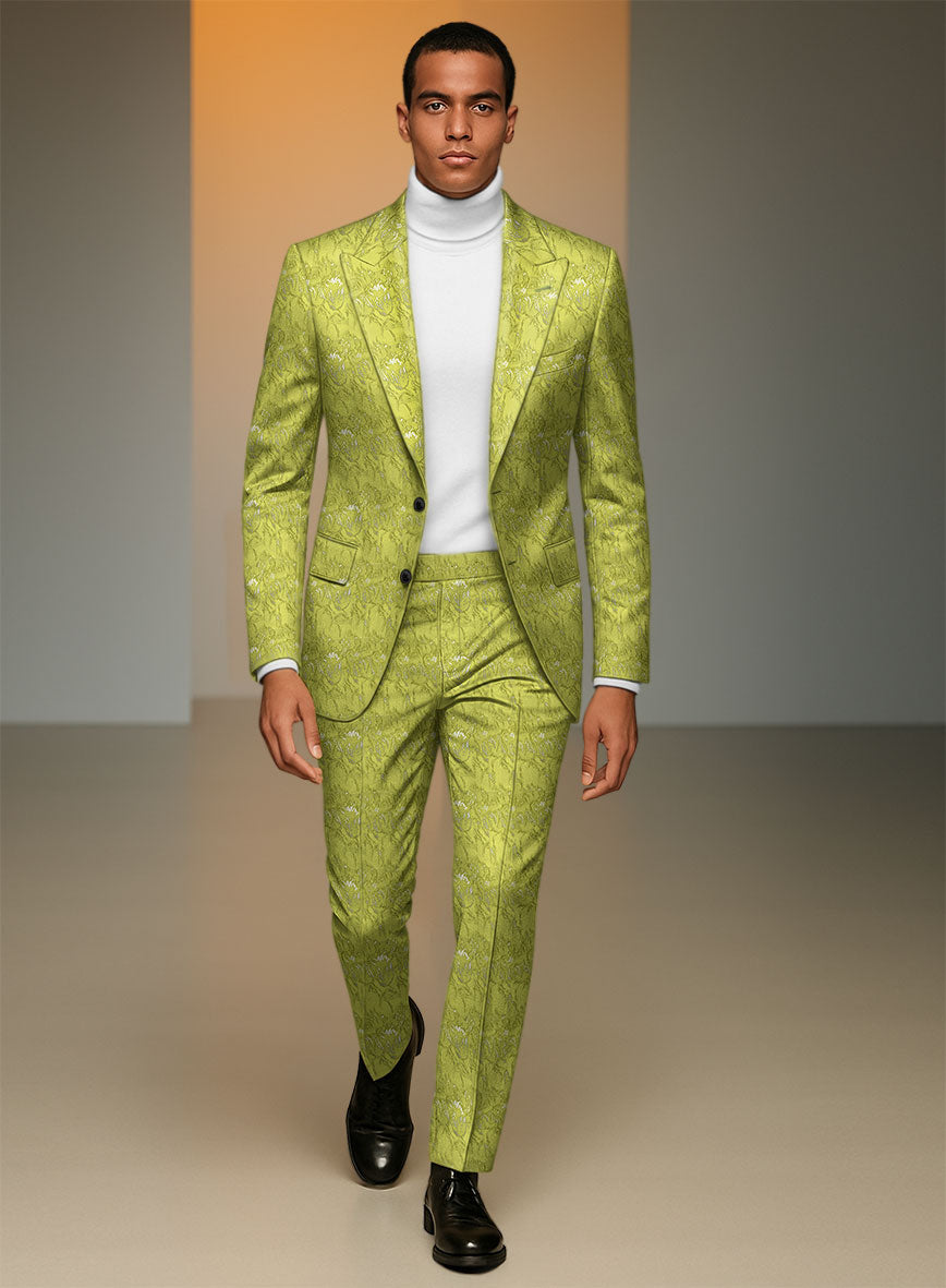 Italian Silk Limetta Suit