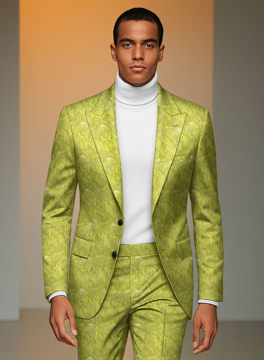 Italian Silk Limetta Suit
