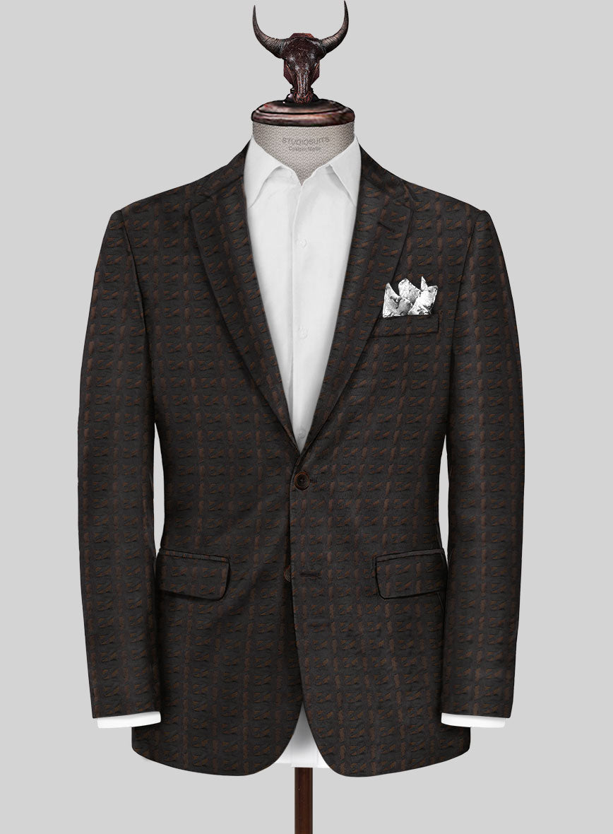 Italian Silk Lycra Gaia Jacket - StudioSuits