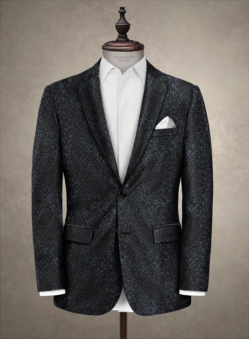 Italian Silk Lycra Giorgia Jacket - StudioSuits