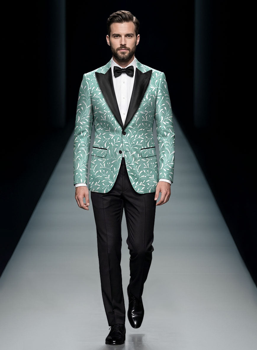 Italian Silk Mirelle Tuxedo Suit - StudioSuits