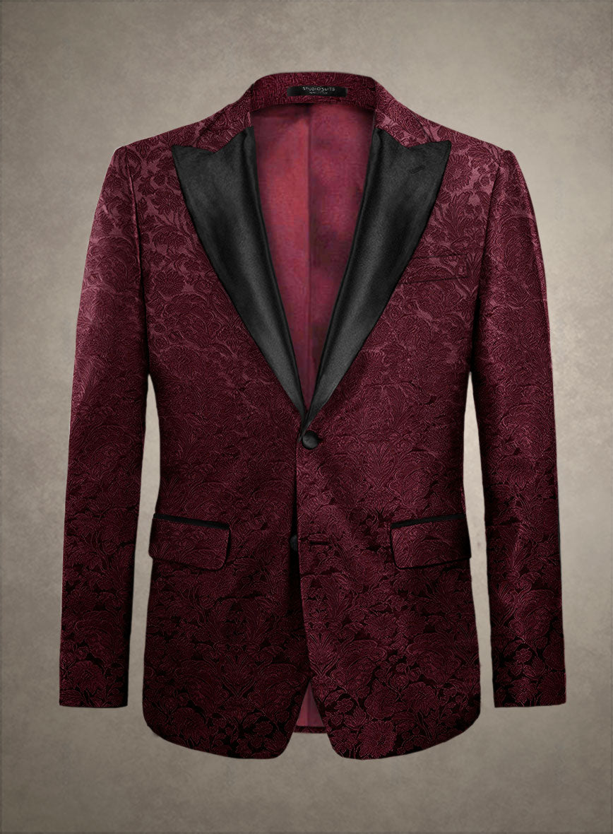 Italian Silk Monti Tuxedo Blazer - StudioSuits