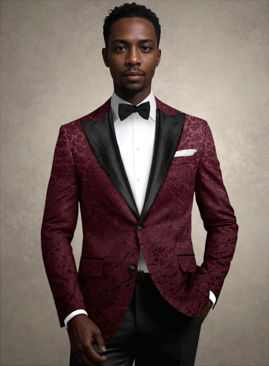 Italian Silk Monti Tuxedo Blazer - StudioSuits