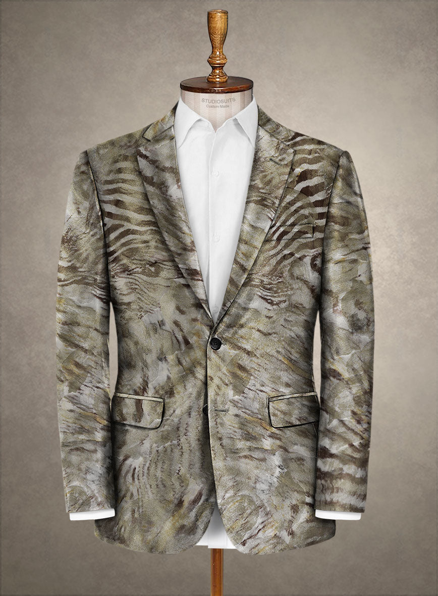Italian Silk Porfirio Jacket - StudioSuits