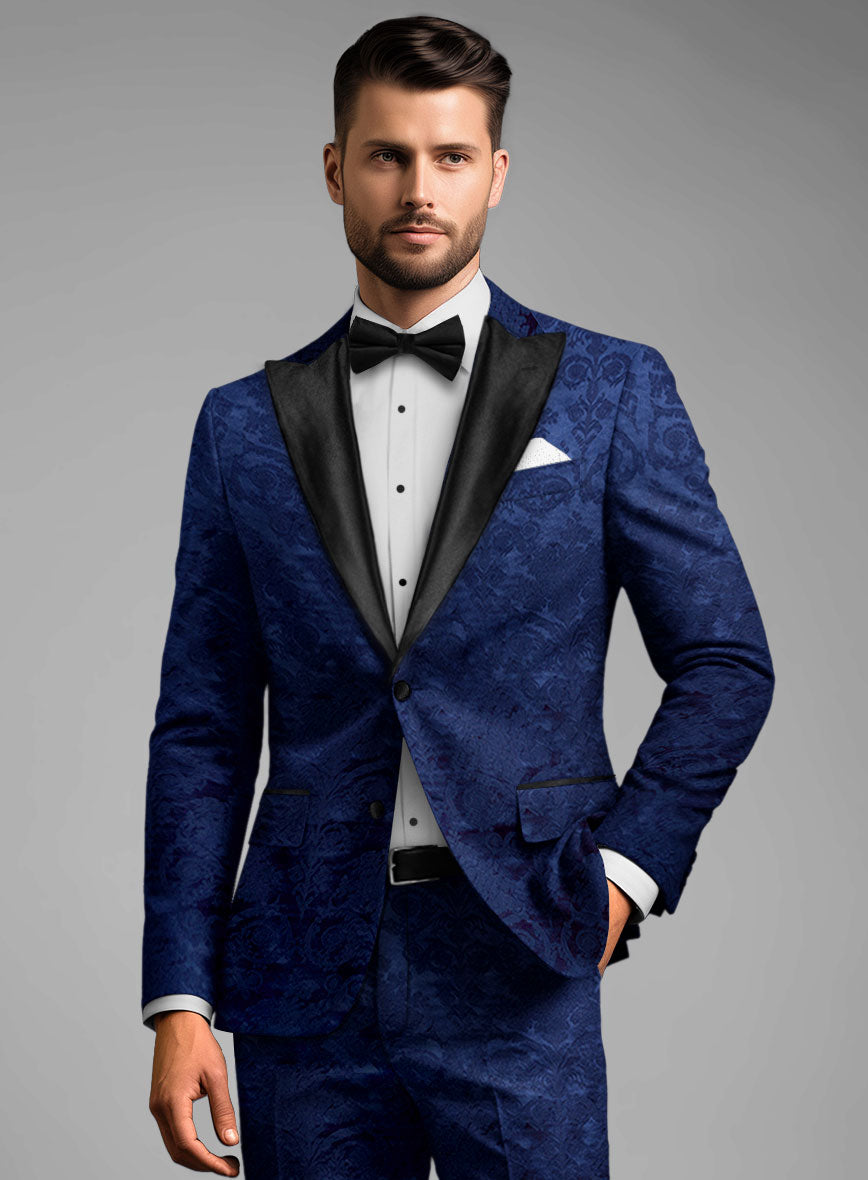 Italian Silk Procopia Tuxedo Blazer - StudioSuits