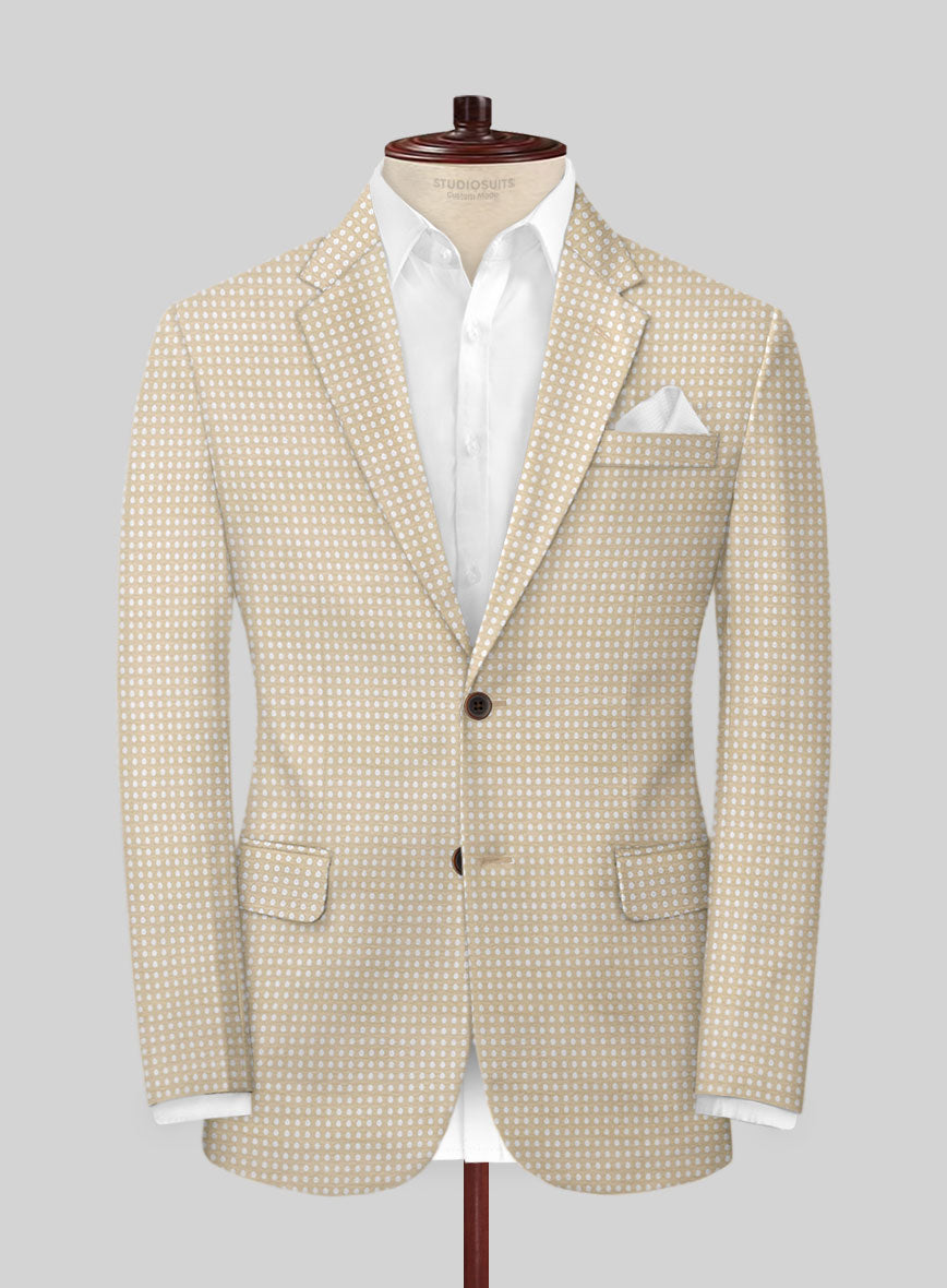 Italian Cotton Silk Reyes Jacket - StudioSuits