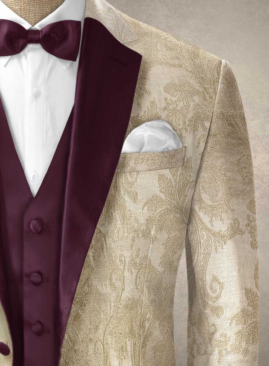 Italian Silk Riguel Tuxedo Suit - StudioSuits
