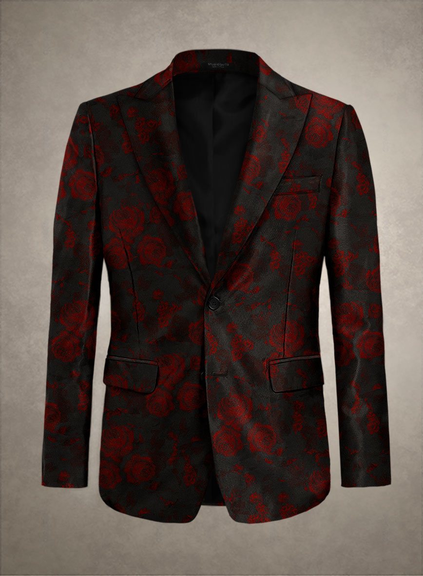 Italian Silk Rosaire Jacket - StudioSuits