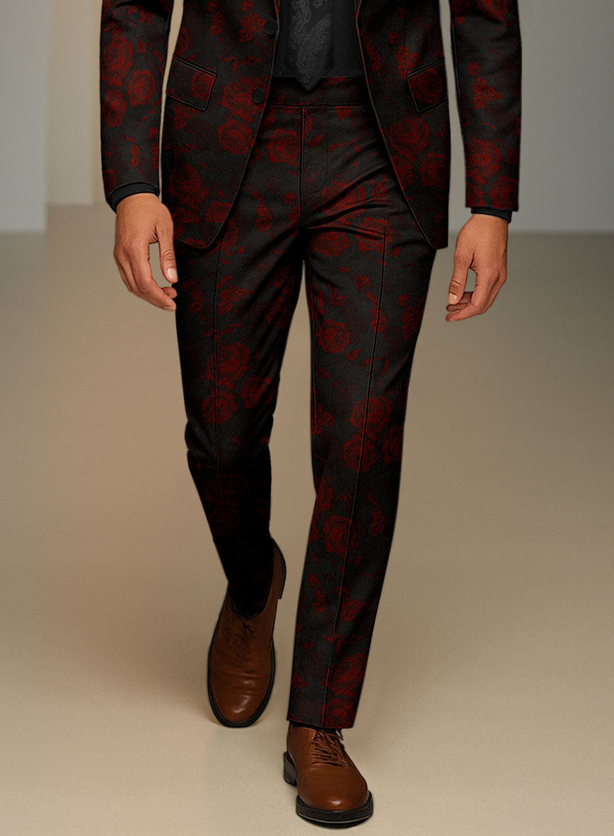 Italian Silk Rosaire Pants - StudioSuits