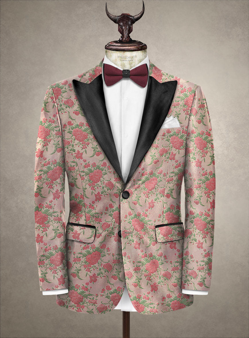 Italian Silk Salci Tuxedo Jacket - StudioSuits