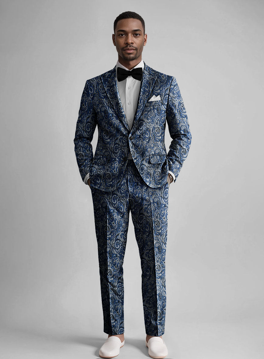 Italian Silk Tecla Suit - StudioSuits