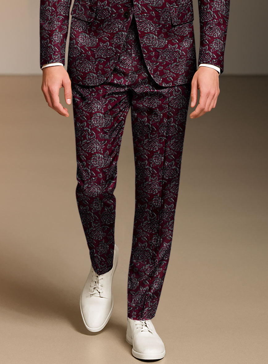 Italian Silk Thistle Pants - StudioSuits