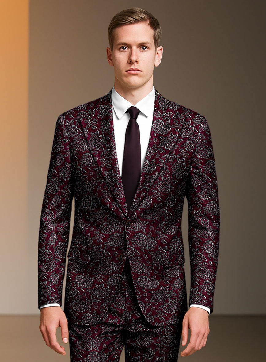 Italian Silk Thistle Suit - StudioSuits