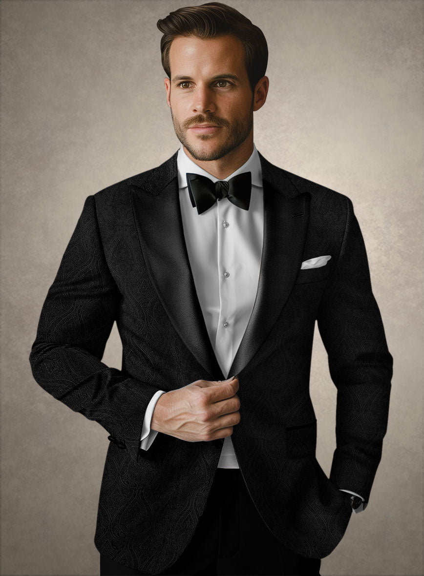 Italian Silk Torcuato Tuxedo Blazer - StudioSuits