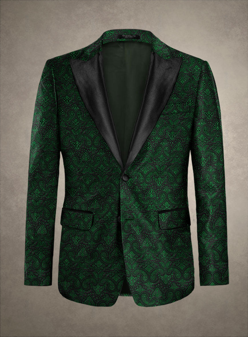 Italian Silk Wilfredo Tuxedo Blazer - StudioSuits