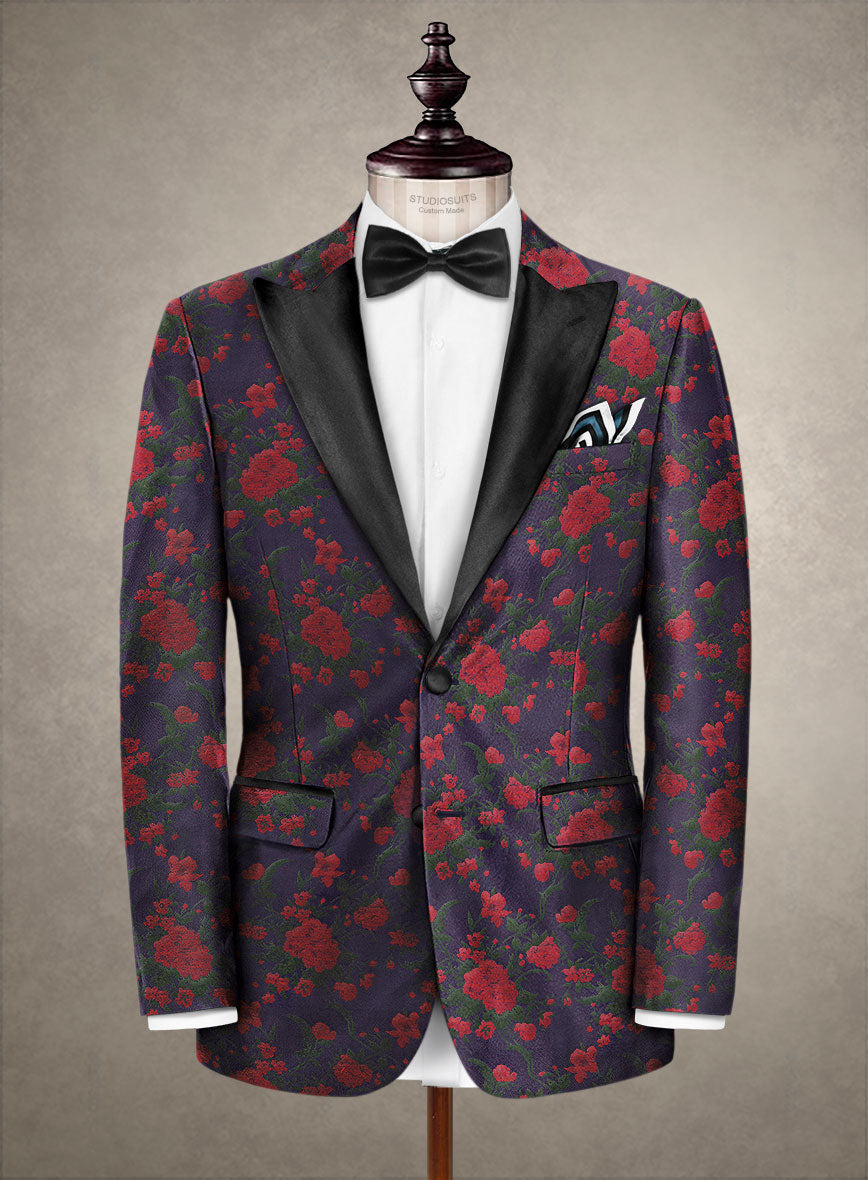 Italian Silk Zalba Tuxedo Jacket – StudioSuits
