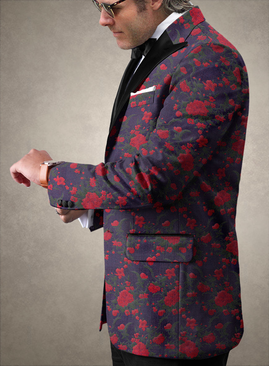 Italian Silk Zalba Tuxedo Jacket - StudioSuits