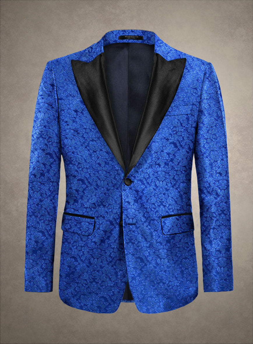Italian Silk Zenon Tuxedo Blazer - StudioSuits