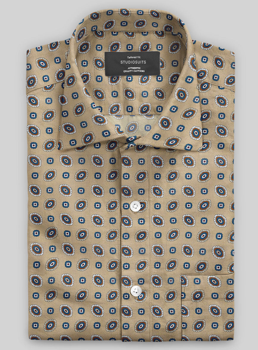 Italian Simona Summer Linen Shirt - StudioSuits