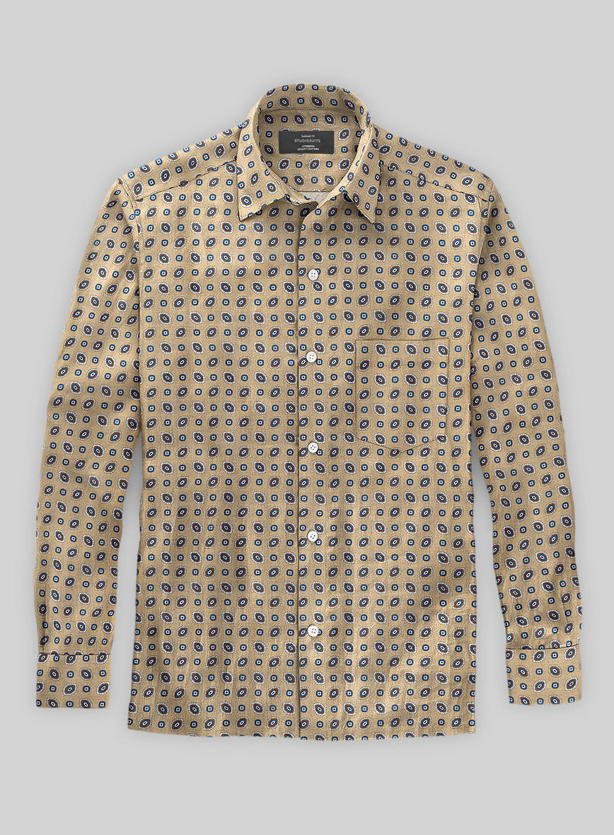 Italian Simona Summer Linen Shirt - StudioSuits