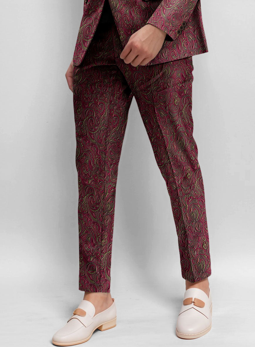 Italian Silk Laerte Pants - StudioSuits