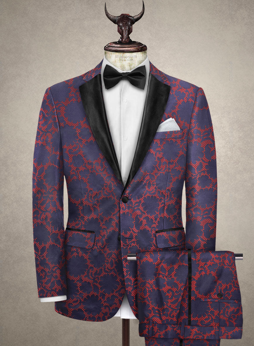 Italian Silk Imrani Tuxedo Suit - StudioSuits