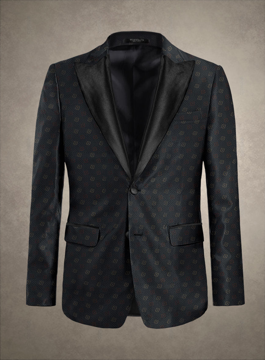 Italian Smeralda Tuxedo Blazer - StudioSuits