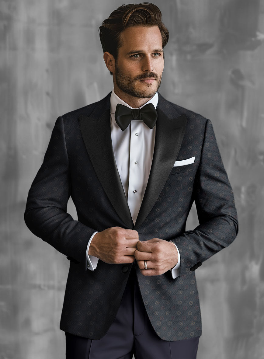 Italian Smeralda Tuxedo Blazer - StudioSuits