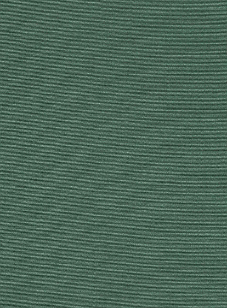 Italian Spring Green Cotton Stretch Jacket - StudioSuits
