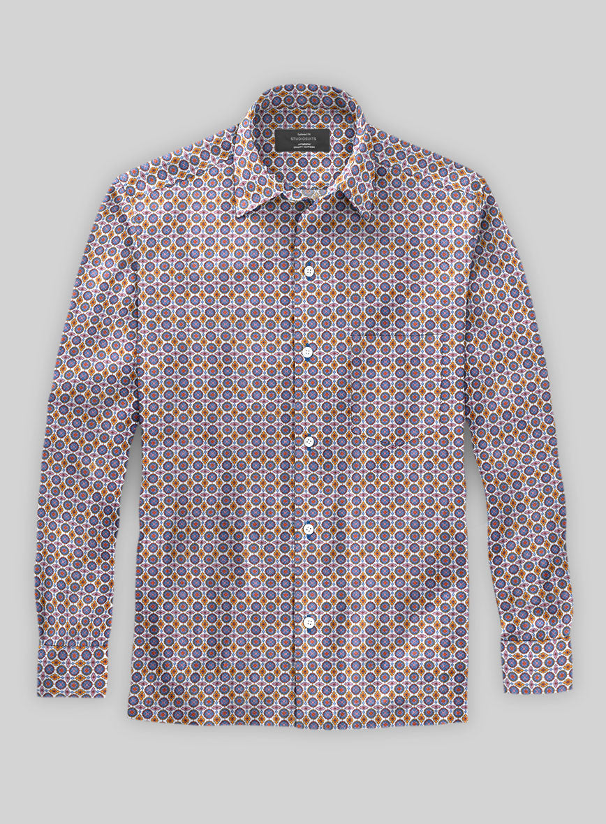 Italian Stefania Summer Linen Shirt - StudioSuits