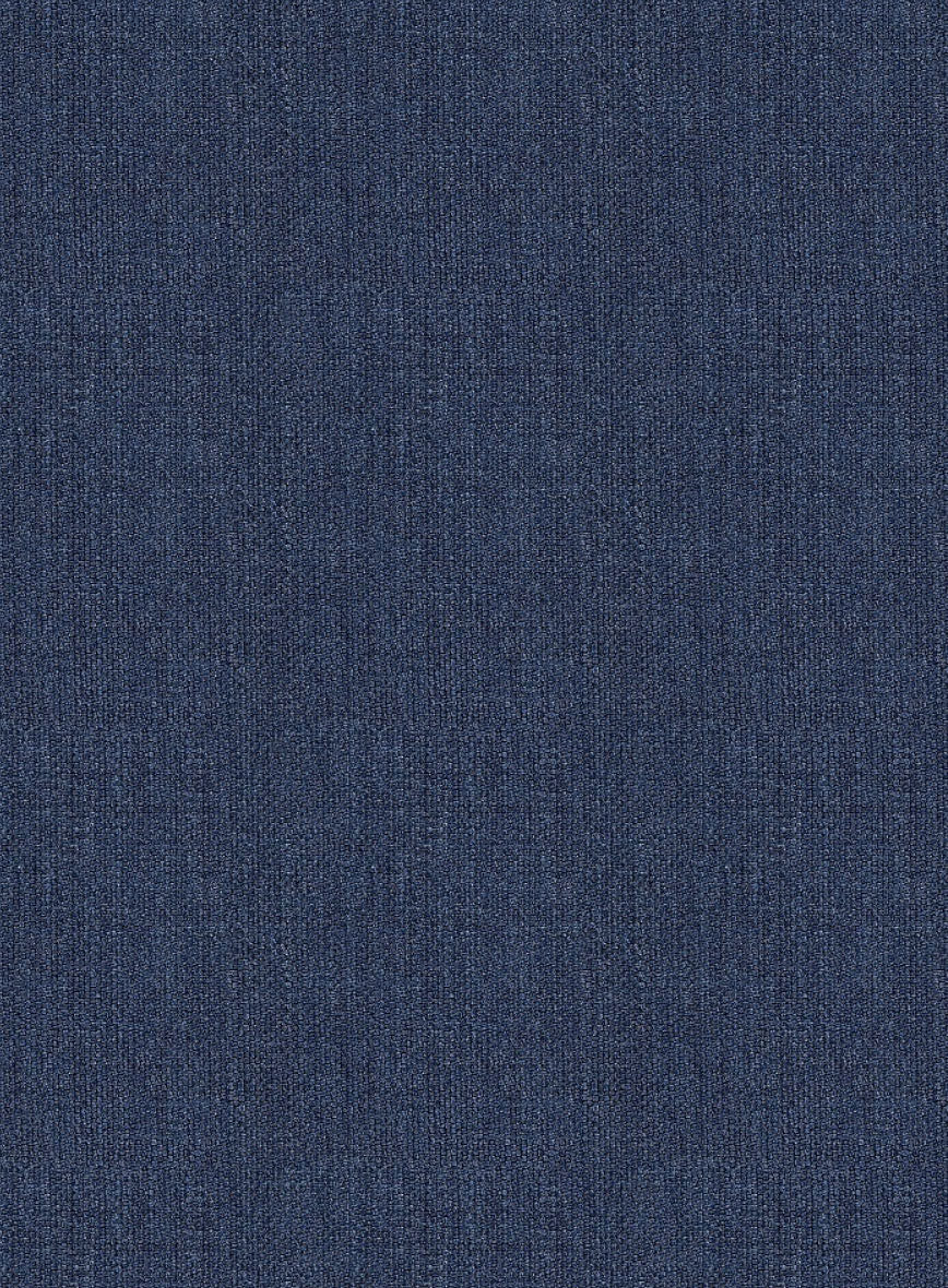 Italian Tela Indigo Blue Wool Suit - StudioSuits